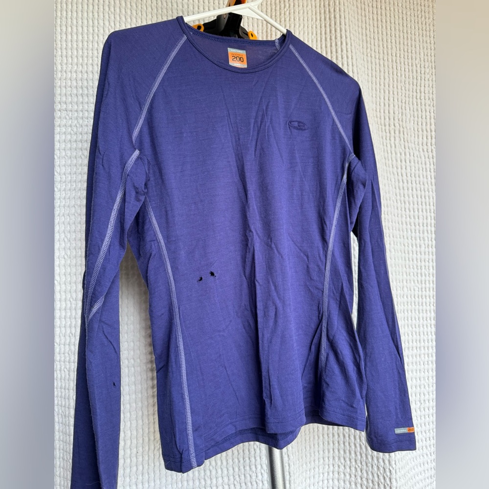 Icebreaker 200 long sleeve base layer